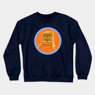 Ginger Kitten Crewneck Sweatshirt